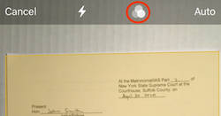 Image of color settings icon